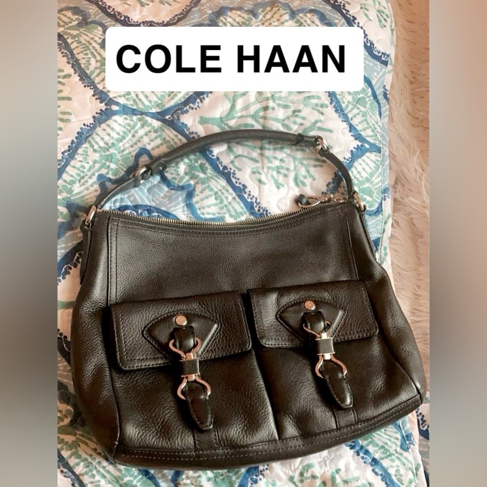 Y2K | Cole Haan Black | VINTAGE | ADDISON LUDLOW STREET | LIKE NEW - Picture 3 of 7
